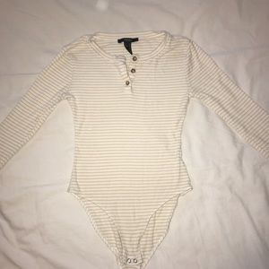 Ripped striped one piece (small)